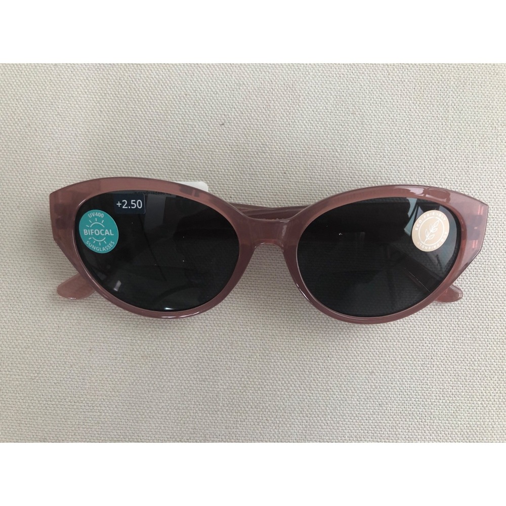 NEW‎ OVAL ROSE PEEPERS BIFOCAL SUN READERS +2.50